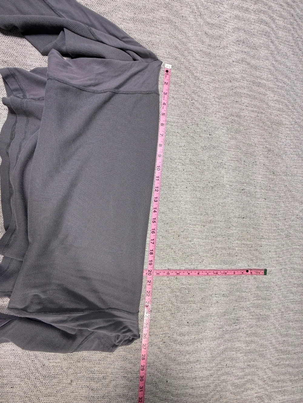 Jordan Men's XXL Gray Long Sleeve Thermal Shirt Made in USA